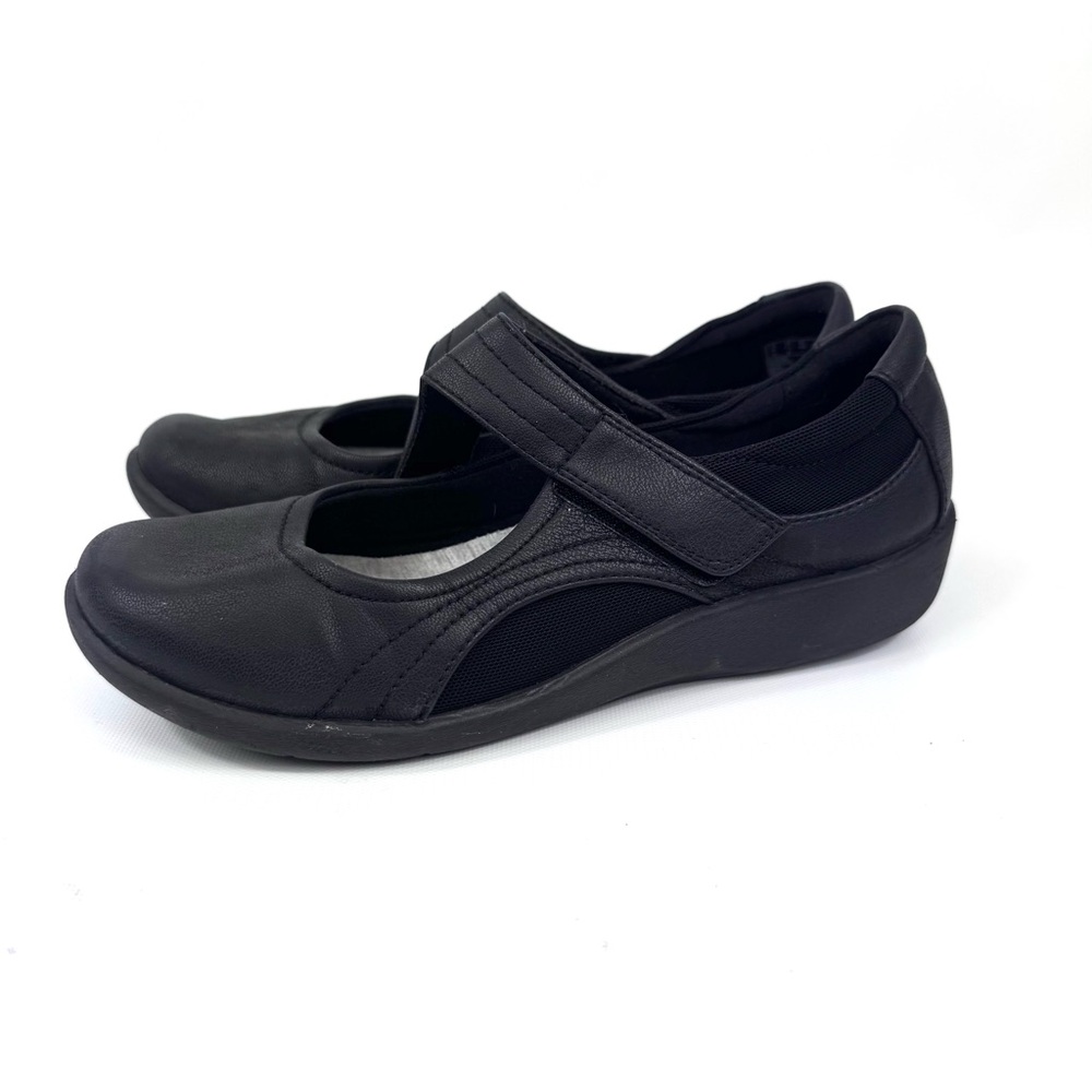 Clarks Women's Cloudsteppers Sillian Bella Mary Jane Flat size 7.5W - Picture 3 of 12